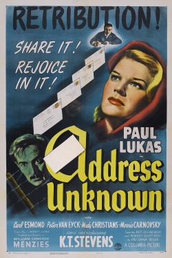 Watch free Address Unknown Movies